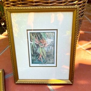 The Willow Fairy by Mary Bell Gold Gilded Frame Professional Matt